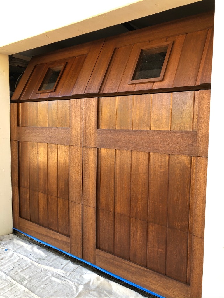 Oakland Garage Door Staining — After