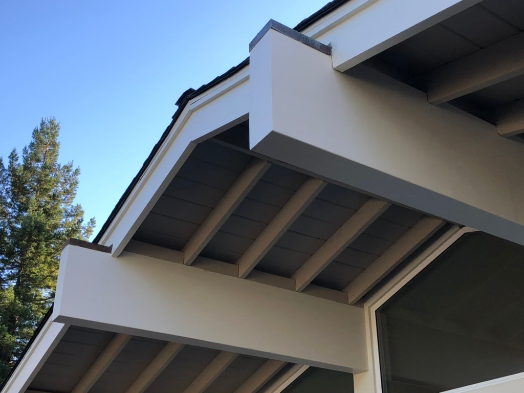 Orinda Barge Beams — Dry Rot Repair — After