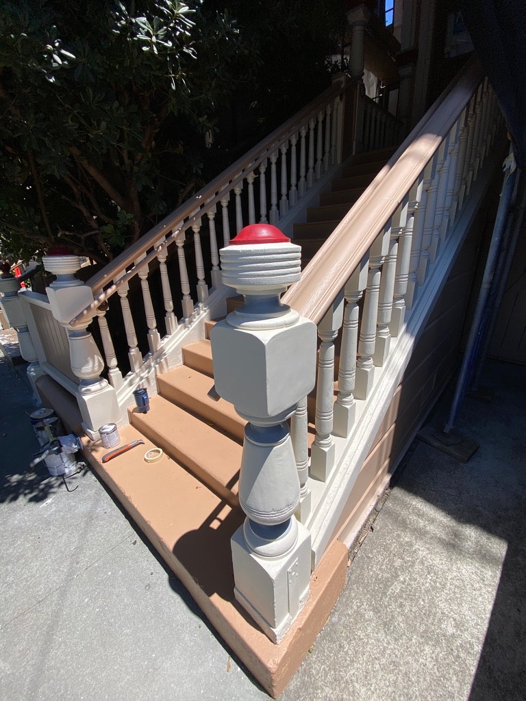 SF Mission Victorian Staircase — After