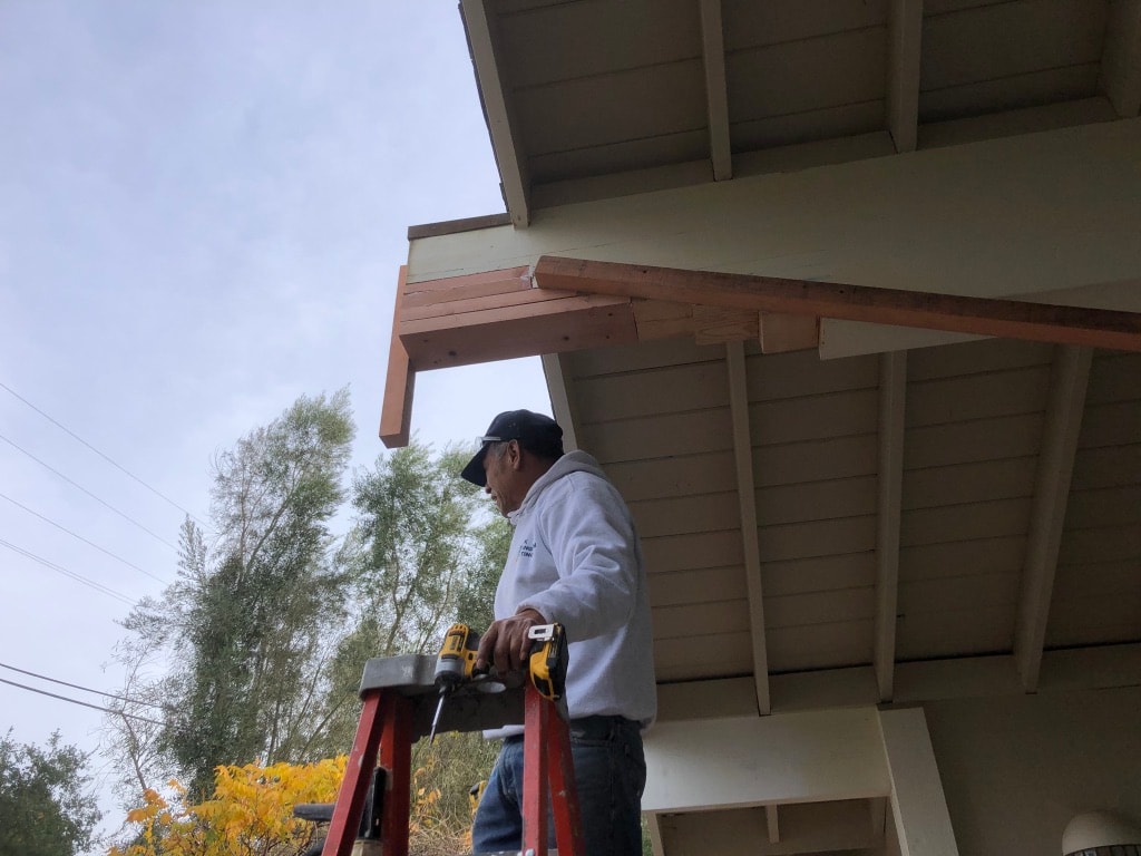 Orinda Barge Beams — Framing