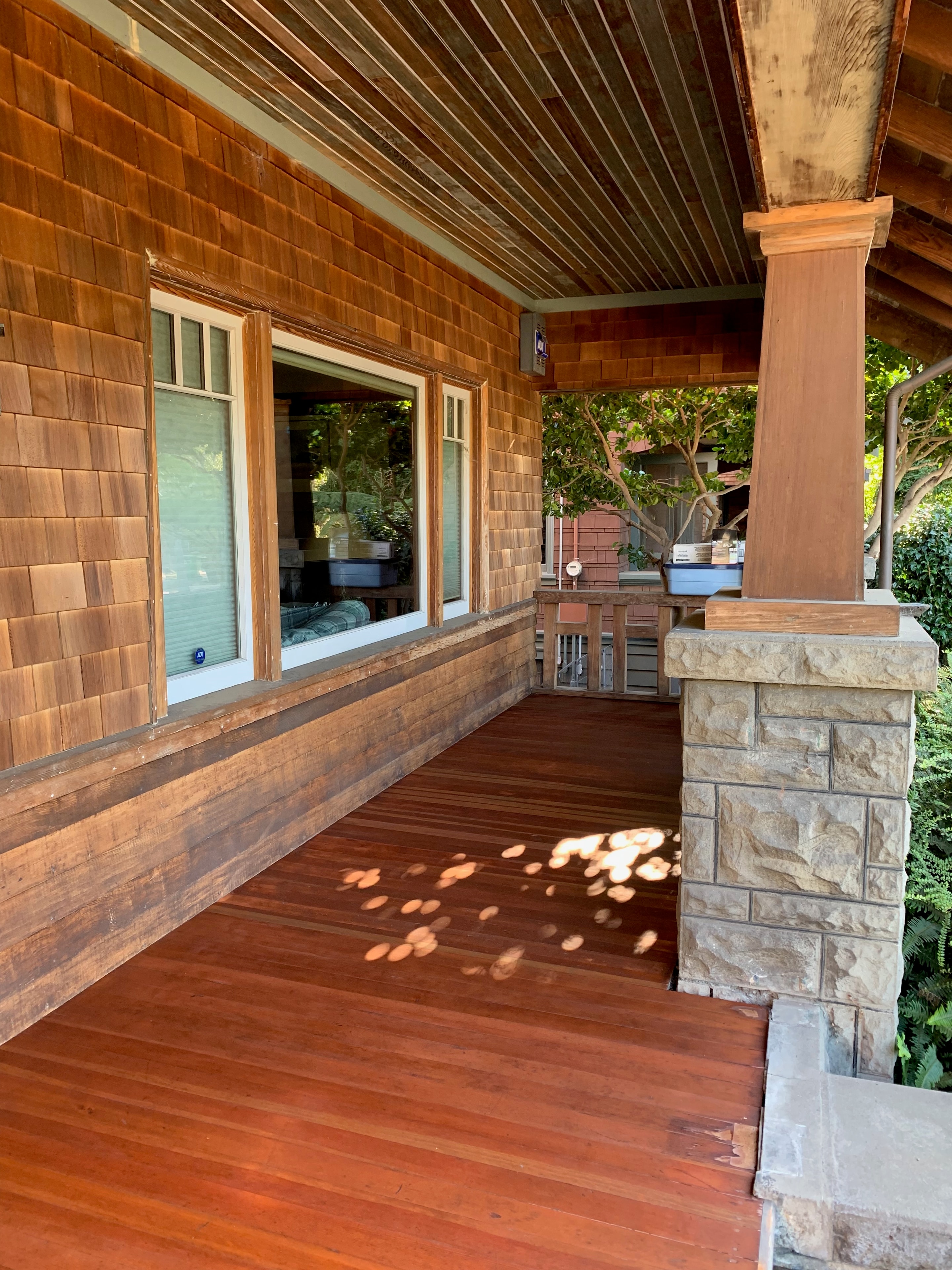 Rock Ridge Porch Floor — After