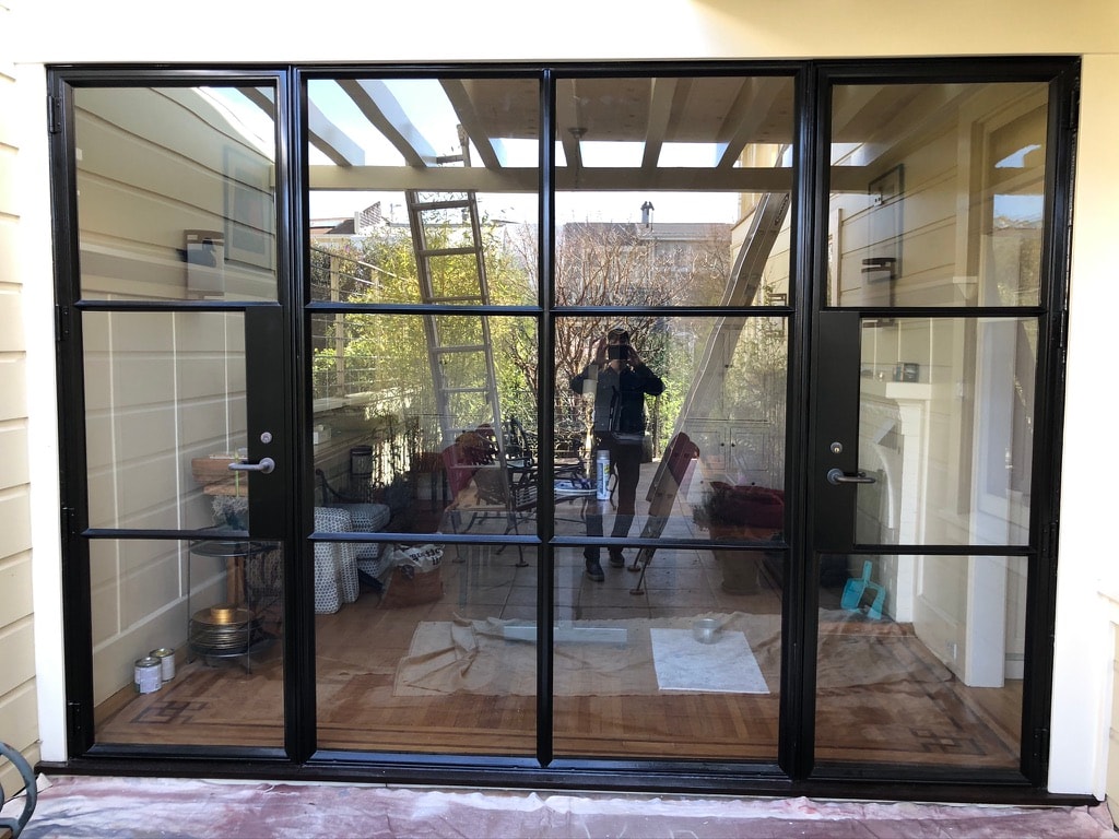 Black Metal Door & Window System