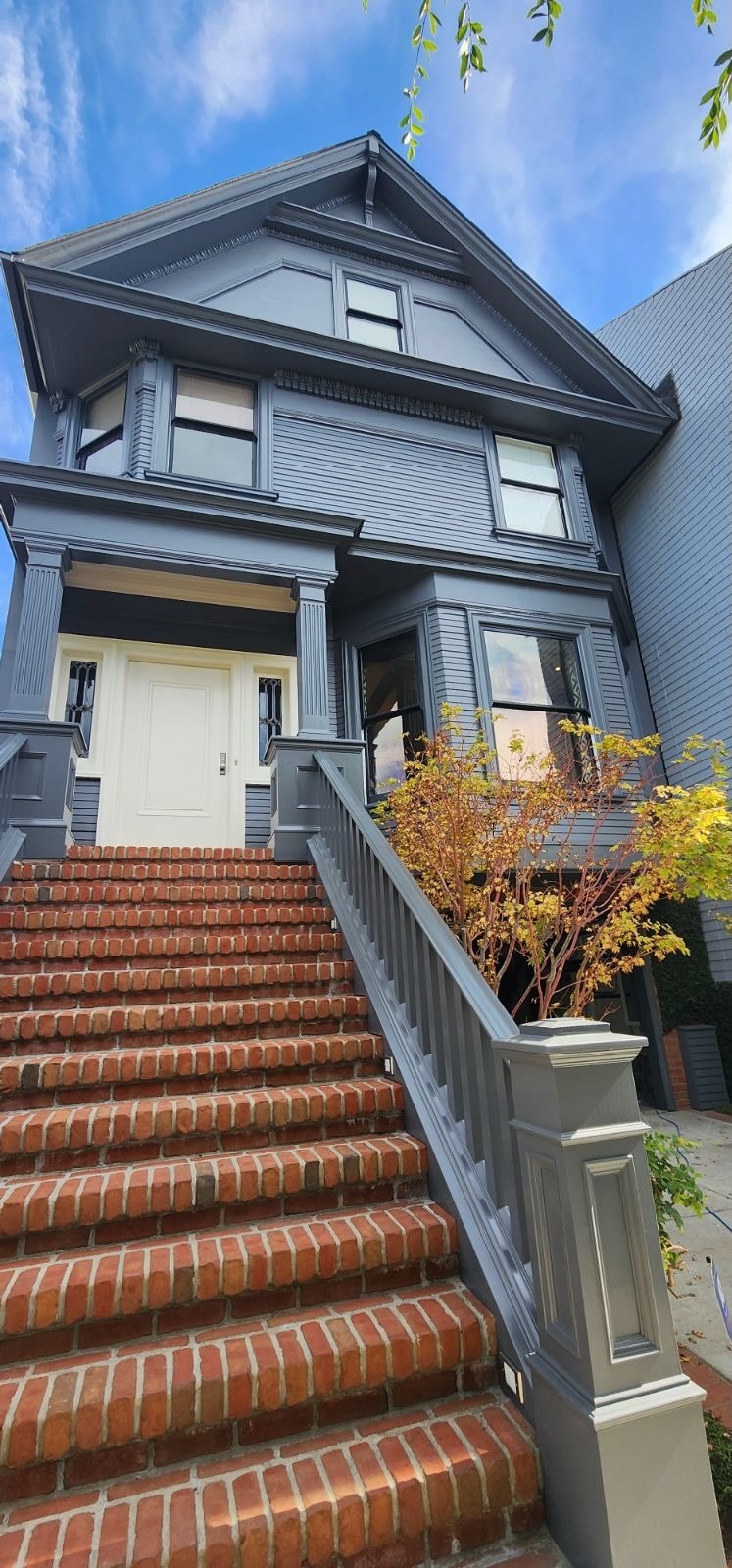 Blue-Gray Victorian